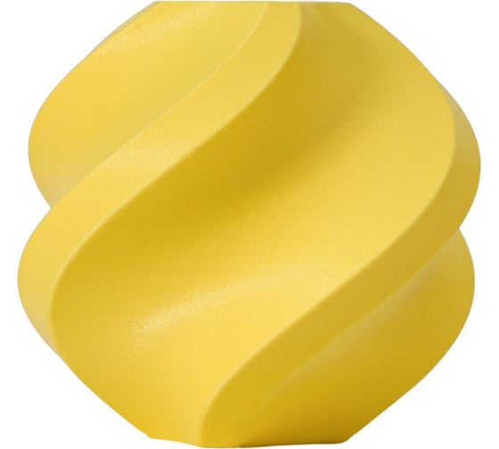 Пластик для 3D принтера Bambu Lab PLA Matte (без катушки) 1.75 мм, Жёлтый, 1 кг 160185-04