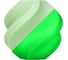 Пластик для 3D принтера Bambu Lab PLA Glow 1.75 мм, Зелёный (люминесцентный), 1 кг 110596-03 1