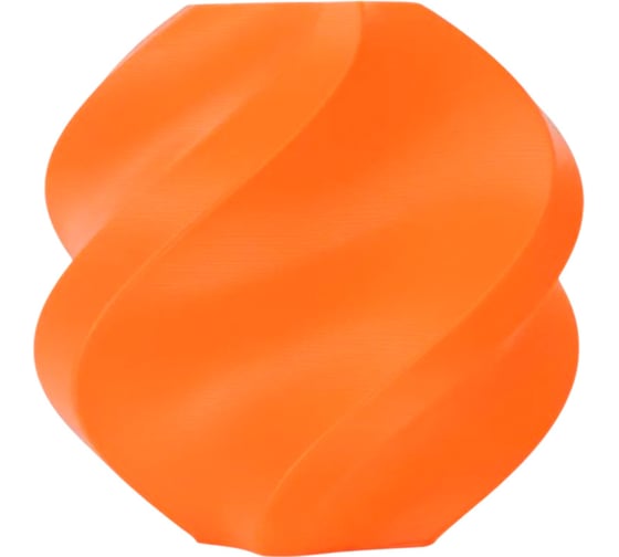 Пластик для 3D принтера Bambu Lab PLA Lite (без катушки) 1.75 мм, Оранжевый, 1 кг 111441-08