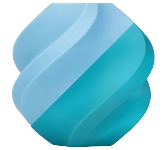 Пластик для 3D принтера Bambu Lab PLA Glow 1.75 мм, Голубой (люминесцентный), 1 кг 110596-01
