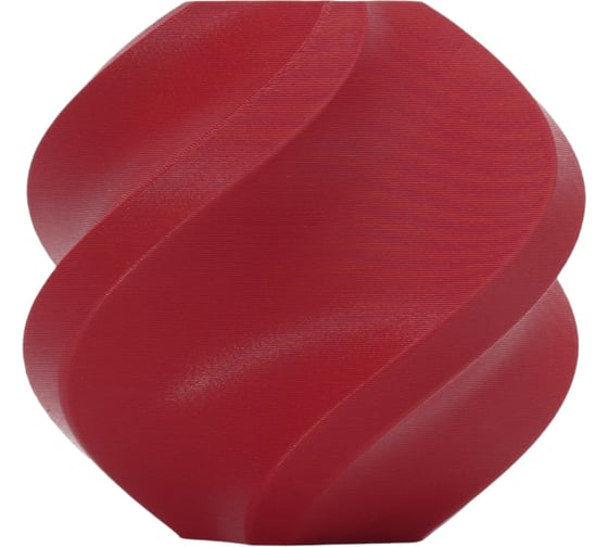 Пластик для 3D принтера Bambu Lab PLA Matte (без катушки) 1.75 мм, Красный тёмный, 1 кг 160185-10
