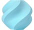 Пластик для 3D принтера Bambu Lab PLA Matte (без катушки) 1.75 мм, Голубой, 1 кг 160185-03 1