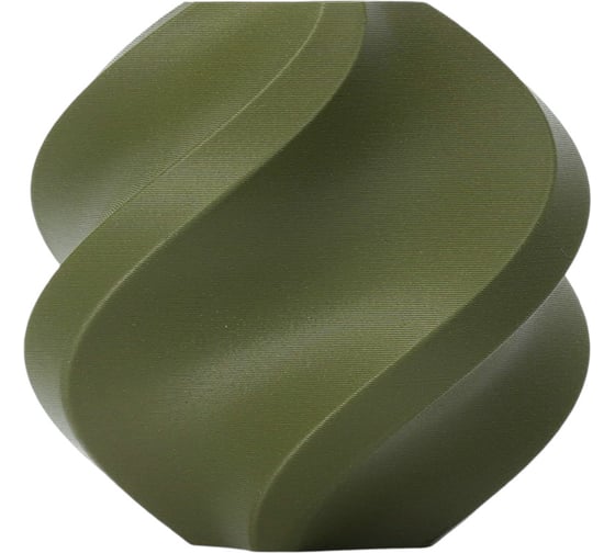 Пластик для 3D принтера Bambu Lab PLA Matte (без катушки) 1.75 мм, Зелёный тёмный, 1 кг 160185-05