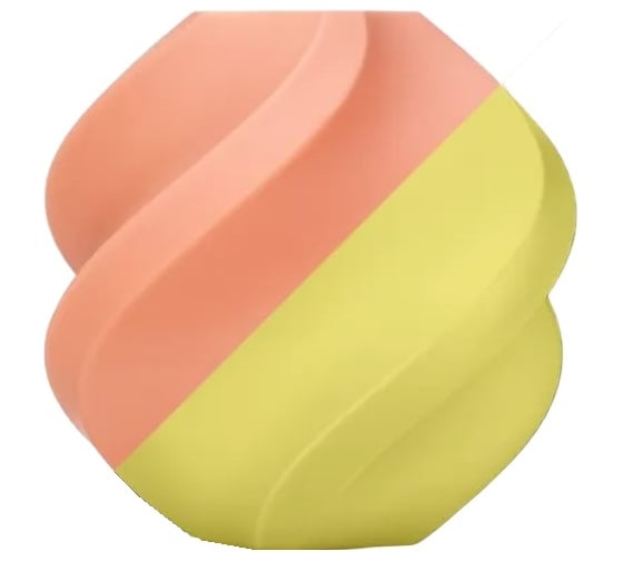 Пластик для 3D принтера Bambu Lab PLA Glow 1.75 мм, Оранжевый (люминесцентный), 1 кг 110596-04