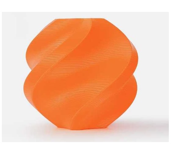 Пластик ABS для 3D-принтера Bambu Lab 1.75 мм, оранжевый, 1 кг, без катушки 160267-07