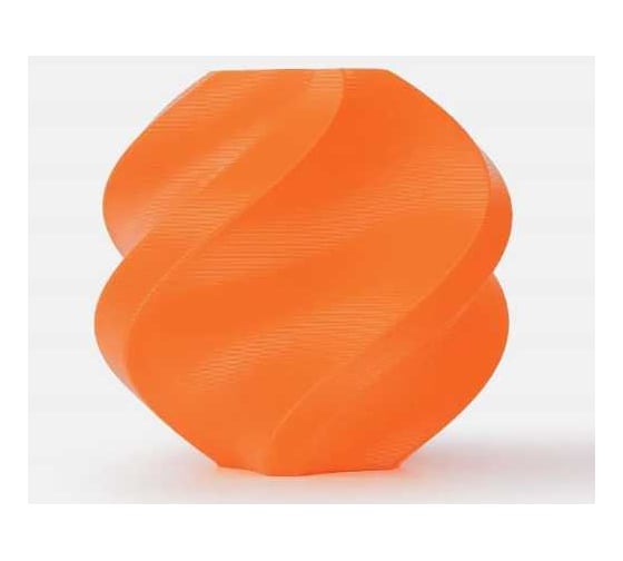Пластик PLA Basic для 3D-принтера Bambu Lab 1.75 мм, оранжевый, 1 кг, без катушки 160186-17