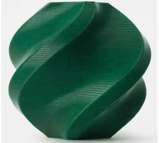 Пластик PLA Basic для 3D-принтера Bambu Lab 1.75 мм, темно-зеленый, 1 кг, без катушки 160186-08