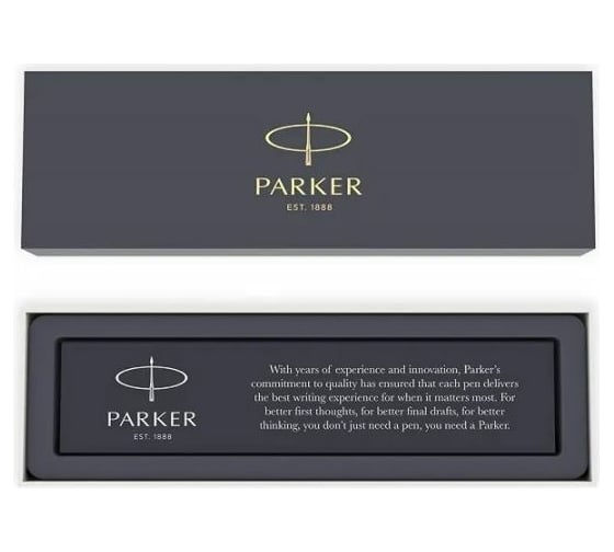 Ручка-роллер Parker IM Core - Brushed Metal GT F, BL 1931663