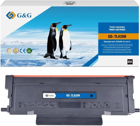 Картридж лазерный G&G GG-TL420H TL-420H черный (3000стр.) для Pantum P3010D/P3010DW/P3300DN/P3300DW/ 2154857