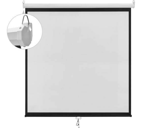 Экран настенный Digis DSOC-1101, формат 1:1, 89 (166x169), MW, Optimal-C 136711