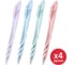 Ручка шариковая автоматическая BRAUBERG ULTRA COLOR PASTEL, КОМПЛЕКТ 4 ШТ, СИНЯЯ, 0,35мм, 881314 1