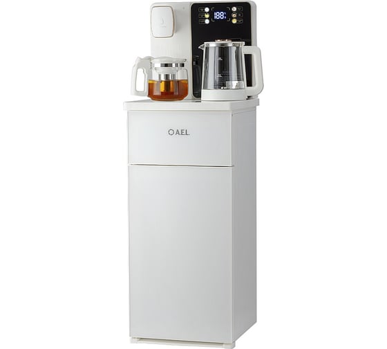 Кулер с чайным столиком AEL Тиабар TB23a-LD white 00513