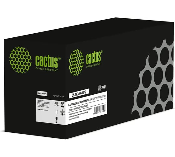 Картридж лазерный CACTUS Cactus CS-TK3400-MPS TK-3400 черный (23000стр.) для Kyocera PA4500x/PA5000x/PA5500 2181895