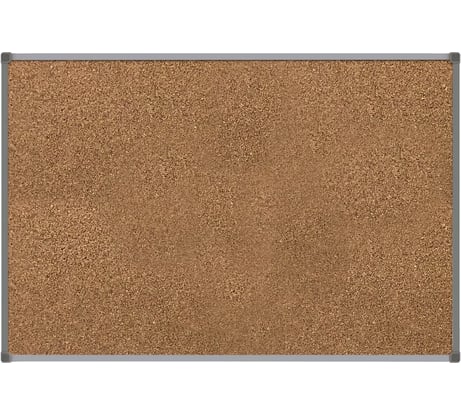 Доска BoardSYS Eco Board пробковая 60х90 (AL. П.) 20П-60х90