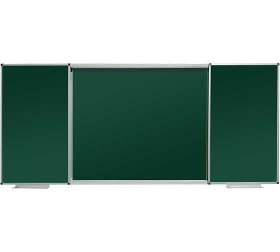 Раздвижная система досок BoardSYS Вариант III магнитно-меловая, 120x360 см 30РСДIII1-360М