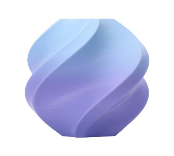 Пластик для 3D-принтера Bambu Lab PLA Basic Gradient 1.75 мм, фиолетовый / голубой, 1 кг 110590-06