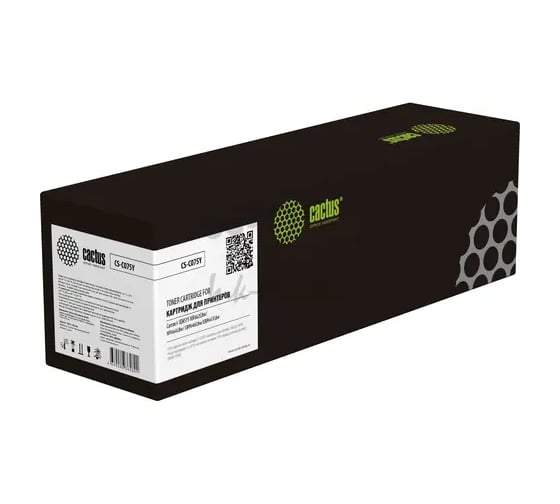 Картридж лазерный Cactus CS-C075Y 075 желтый (1300стр.) для Canon i-Sensys MF662Cdw/MF664Cdw/ LBP646 2190367