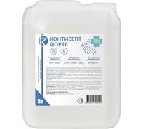 кожный антисептик ООО Континент КОНТИСЕПТ ФОРТЕ 5 л 4602009746291 00-00002461