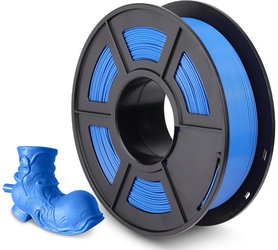 Филамент для 3D-печати NV Print PLA Blue Grey сине-серый, диаметр 1.75 мм, 1 кг NV-3D-PLA-BLUE-GREY