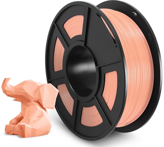 Филамент для 3D-печати NV Print PLA Beige бежевый, диаметр 1.75 мм, 1 кг NV-3D-PLA-BEIGE