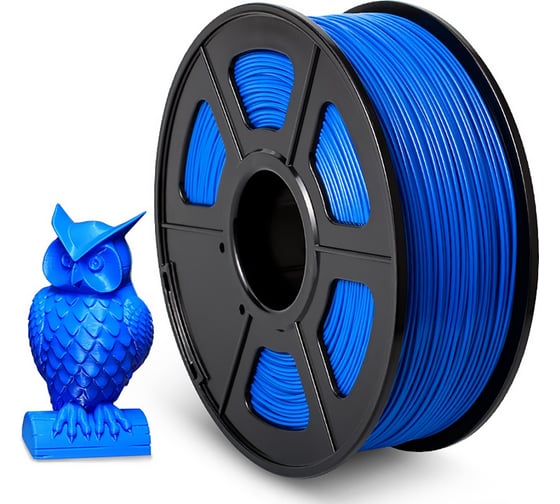 Филамент для 3D-печати NV Print ABS Blue синий, диаметр 1.75 мм, 1 кг NV-3D-ABS-BLUE