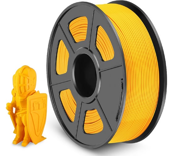 Филамент для 3D-печати NV Print PLA Light Gold светло-золотой, диаметр 1.75 мм, 1 кг NV-3D-PLA-LIGHT-GOLD