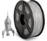 Филамент для 3D-печати NV Print ABS Silver серебряный, диаметр 1.75 мм, 1 кг NV-3D-ABS-SILVER 1