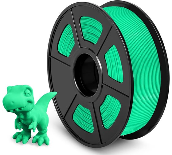 Филамент для 3D-печати NV Print PLA Green зеленый, диаметр 1.75 мм, 1 кг NV-3D-PLA-GREEN
