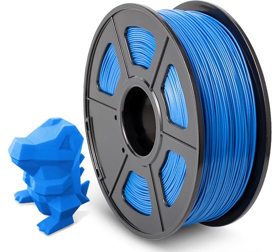 Филамент для 3D-печати NV Print ABS Blue Grey сине-серый, диаметр 1.75 мм, 1 кг NV-3D-ABS-BLUE-GREY