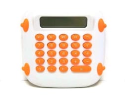 Карманный калькулятор Beroma 8-разрядный на батарейках белый 07707768