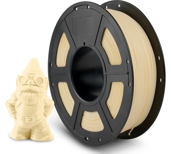 Филамент NV Print PLA Meta Cream White белый кремовый, для 3D печати, 1.75 мм, 1 кг NV-3D-PLA-META-CREAM-WHITE