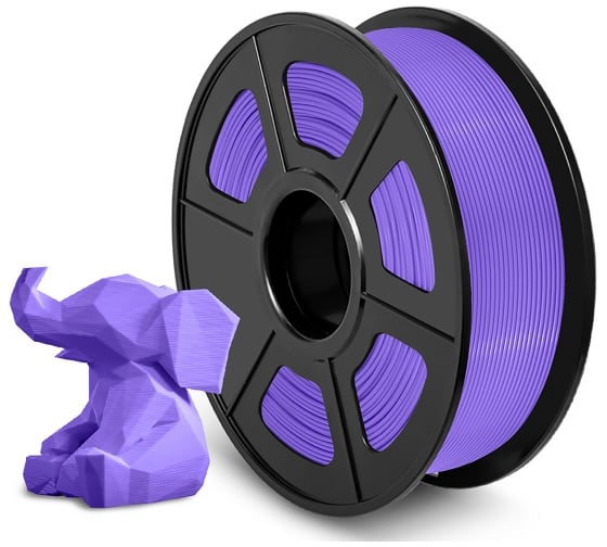 Филамент NV Print PLA+ Purple фиолетовый, для 3D печати, 1.75 мм, 330 м, 1 кг NV-3D-PLA-P-PURPLE