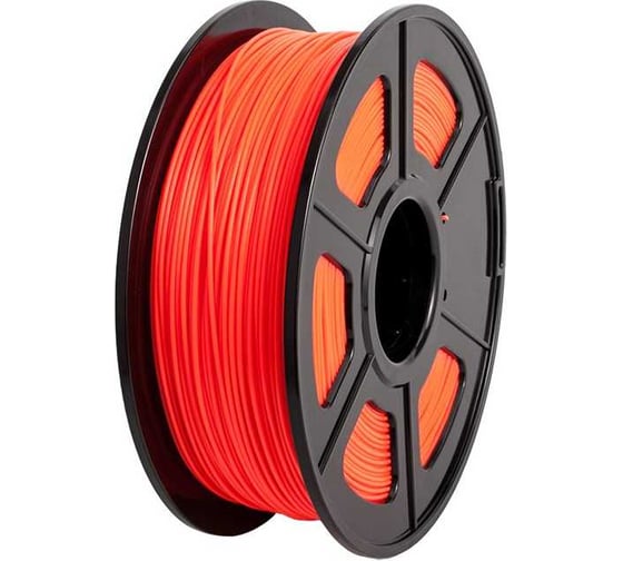 Филамент NV Print PLA Noctilucent Glow In the Dark Red светящийся красный, для 3D печати, 1.75 мм, 1 кг NV-3D-PLA-NOCT-RED