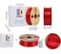 PLA пластик CartriDge Solution print 1.75мм 1кг шелк красный для 3D-принтера 365062 6