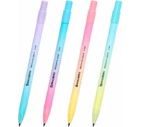 Карандаш механический цанговый BRAUBERG GRADE PASTEL 2 мм, точилка, корпус ассорти, комплект 24 шт. 181961