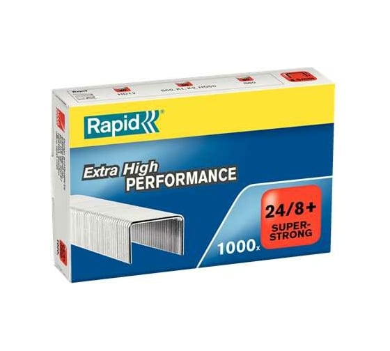 Скобы Rapid Super Strong 24/8+ 1000 шт/уп., 24858500 1