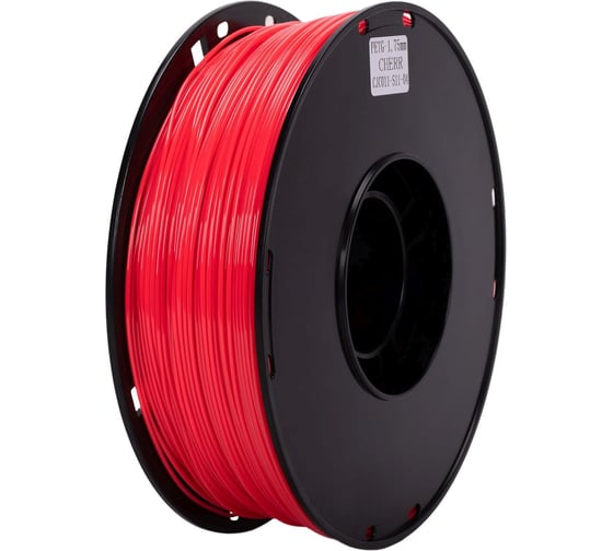 Пластик Cactus CS-3D-PETG-1KG-CHERR PETG/1.75мм/1кг/316м/вишневый 2162347