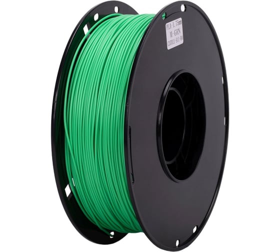 Пластик Cactus CS-3D-PLA-1KG-M-GRN PLA Matte/1.75мм/1кг/326м/зеленый 2162338
