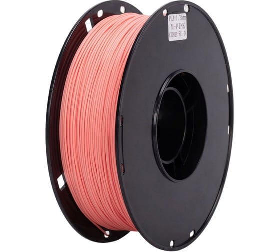 Пластик Cactus CS-3D-PLA-1KG-M-PINK PLA Matte/1.75мм/1кг/326м/розовый 2162363