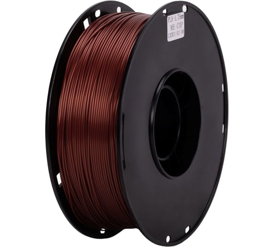Пластик Cactus CS-3D-PLA-1KG-ME-COP PLA Metall/1.75мм/1кг/326м/медный 2162368