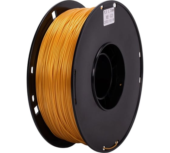 Пластик Cactus CS-3D-PLA-1KG-ME-GD PLA Metall/1.75мм/1кг/326м/золотистый 2162364