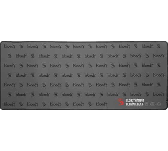 Коврик для мыши A4TECH Bloody BP-30L 750x300x3 мм, большой, черный 1677630