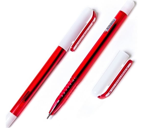 Шариковая ручка Alingar Space 0.7 мм, красная, игольчатый наконечник/грип AL4408/RED