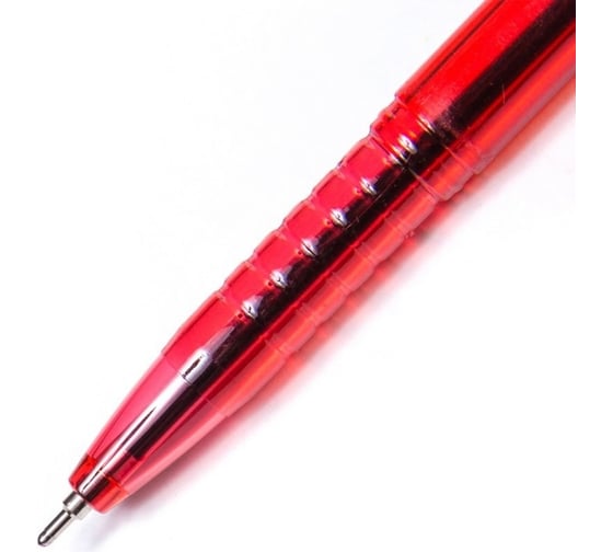 Шариковая ручка Alingar Space 0.7 мм, красная, игольчатый наконечник/грип AL4408/RED