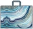 Папка ErichKrause Marble Kyanite на молнии, пластиковая, с ручками, А3 52854 1