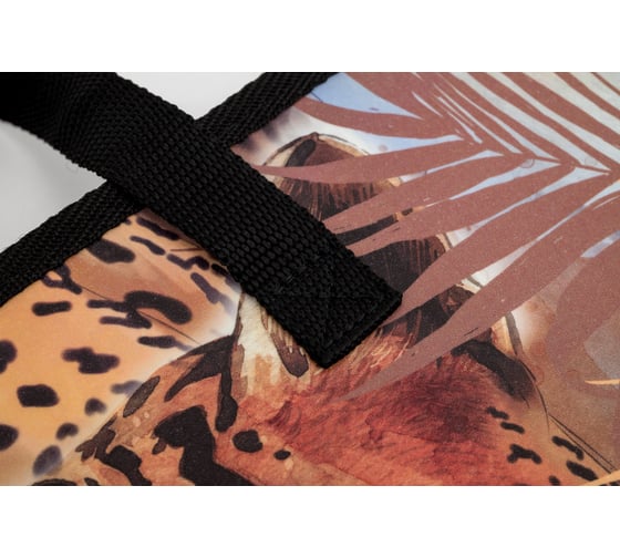 Папка ErichKrause Wild Cat на молнии, пластиковая, с ручками, A4+ 48704