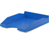 Лоток для бумаг ErichKrause Office Classic пластиковый, синий 53245