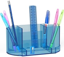 Настольный пластиковый набор ErichKrause Victoria Standard голубой 53262