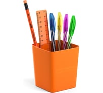 Настольный пластиковый набор ErichKrause Base Neon Solid оранжевый 53277