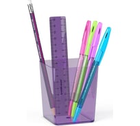 Настольный пластиковый набор ErichKrause Base Standard сиреневый 53273